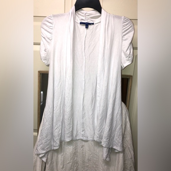 Apt. 9 Cardigan shark-bite style open front flattering fit NWOT Size Small - Picture 4 of 16